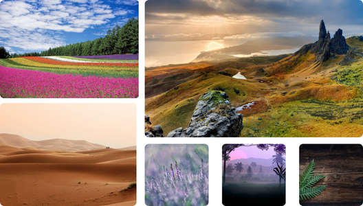 Many free background image templates for you to replace to your liking